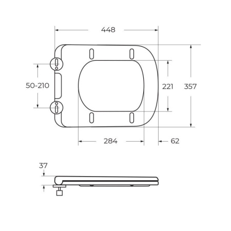 Унитаз напольный BelBagno Ardente-R BB02093CPR/SC/BB02093T